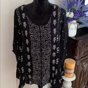 GORGEOUS NWT JOHNNY WAS TUNIC 🦋🦋🦋